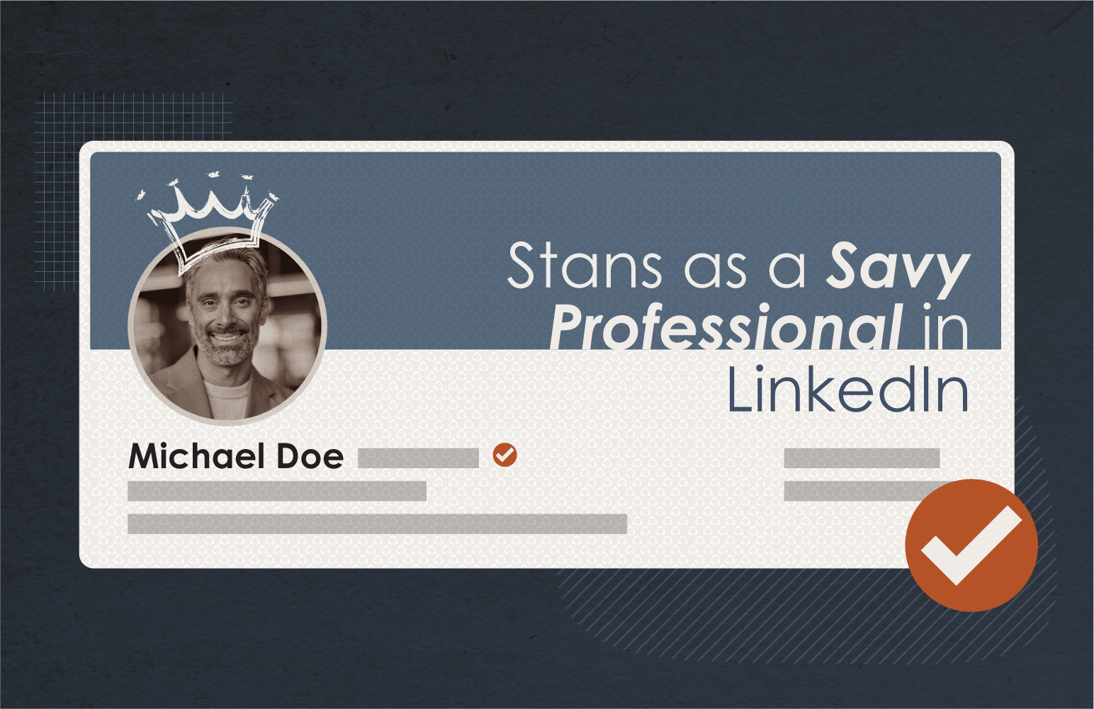 Stans as a Savvy Professional in LinkedIn