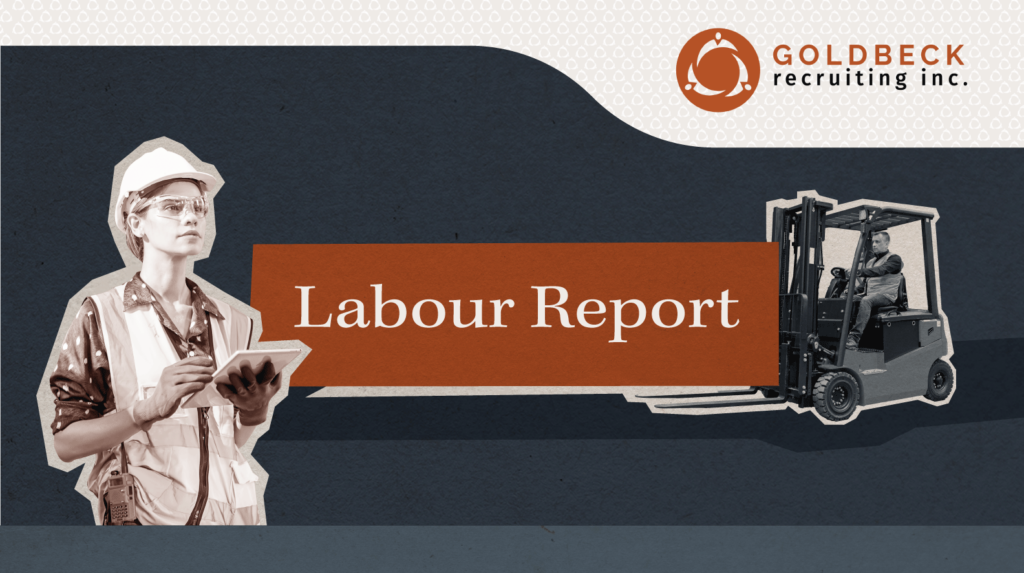 Workers on a job site. Labour Report